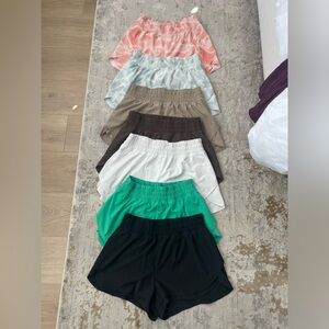 Calia Step Up Shorts with built in liner. Size Medium. Lot of 7 pairs!